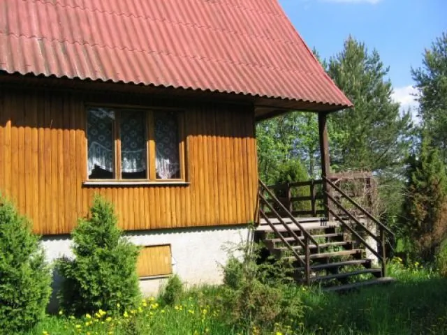 widok od wejścia na taras