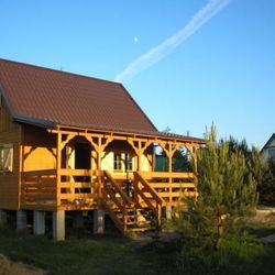 Drewniany domek letniskowy Olpuch kaszuby Olpuch