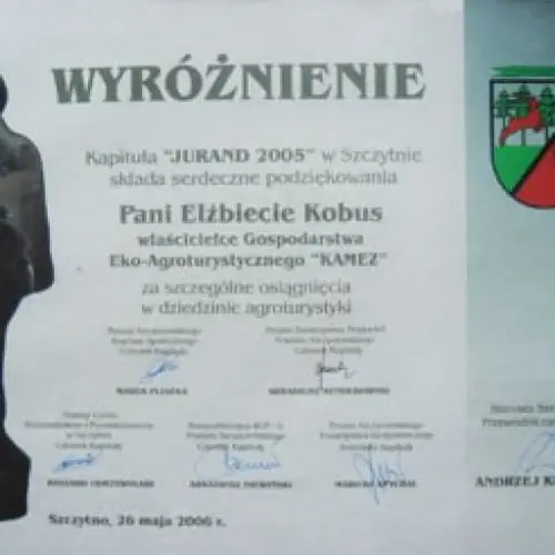 Gospodarstwo Ekoagroturystyczne KAMEZ Szczytno Wawrochy 36