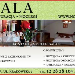  GALA Noclegi- Restauracja Kwaczała