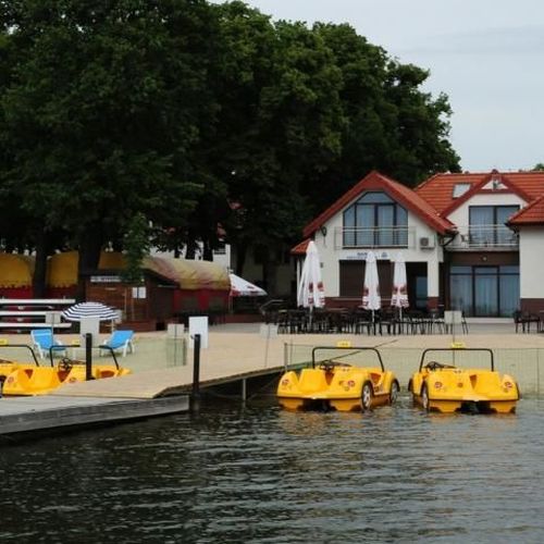 Przystań Hotel Rudnik oraz rowery wodne 