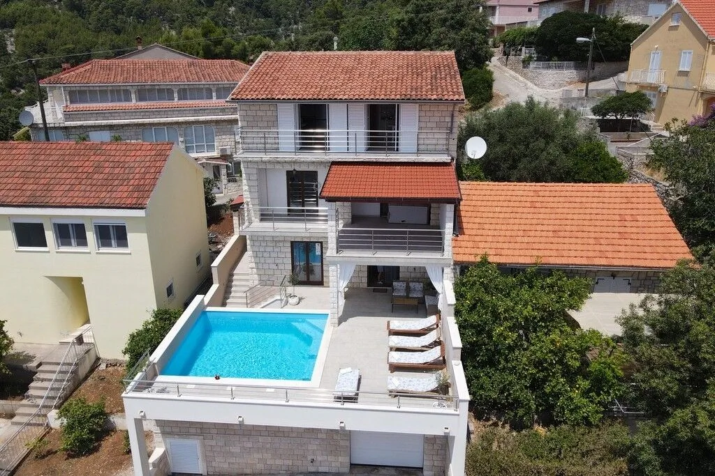 Family Friendly House With A Swimming Pool Brna, Korčula - 13943 Brna