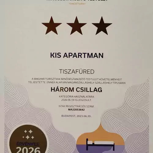 Kis Apartman Tiszafüred 023 kép