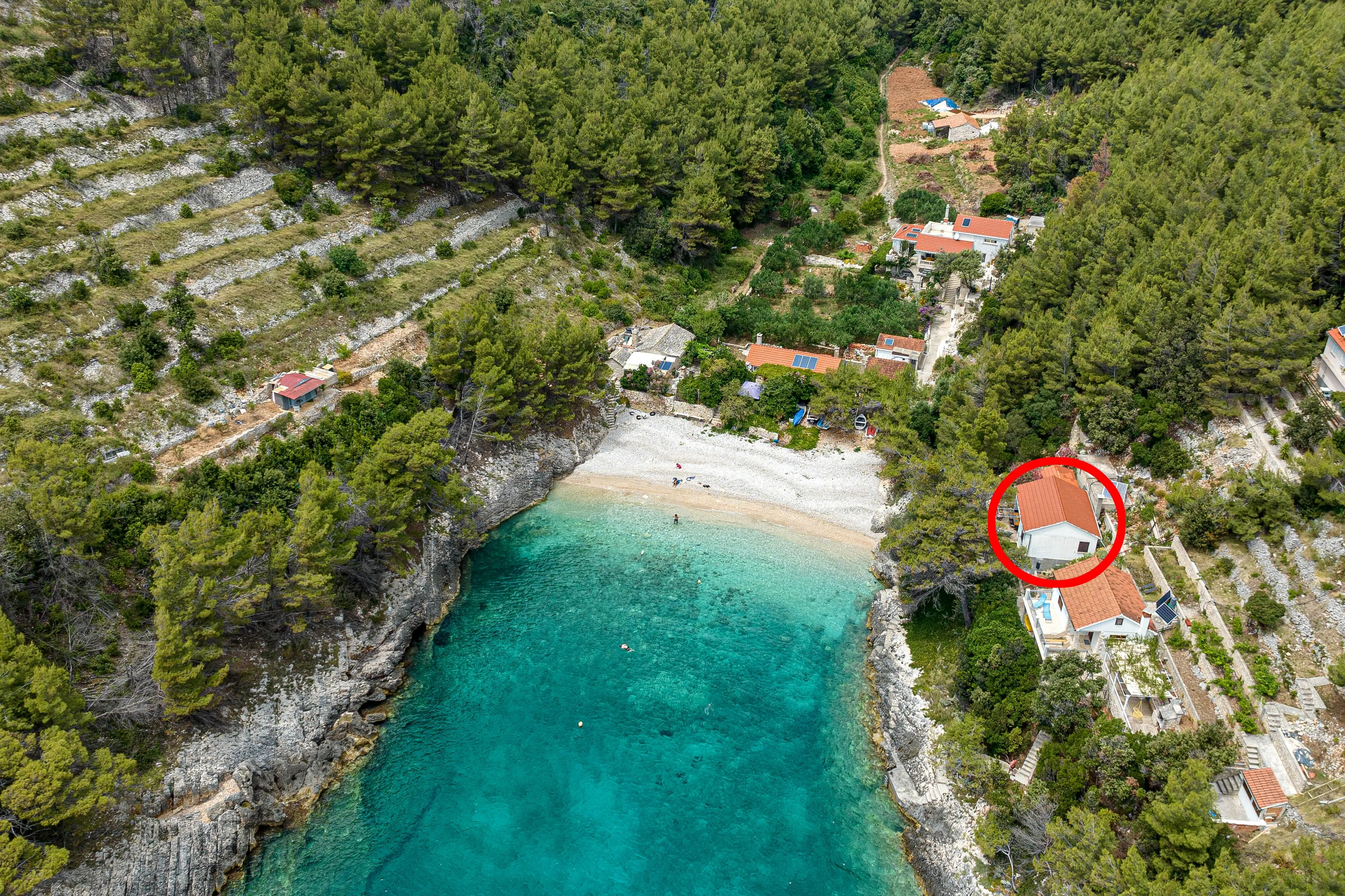 Seaside Secluded Apartments Cove Bratinja Luka, Korčula - 4434 Bratinja Luka