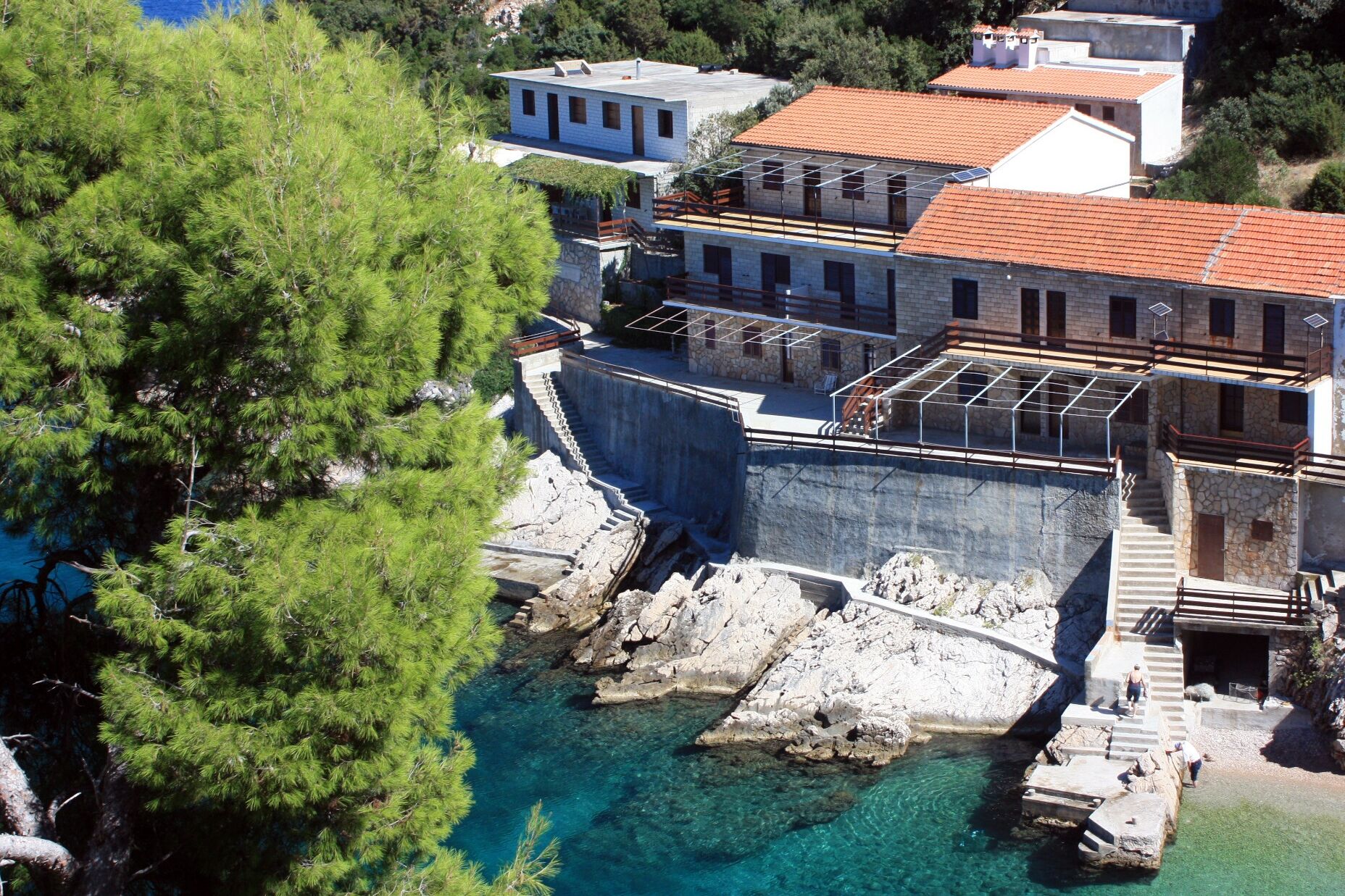 Robinzoni Apartmanok A Tenger Mellett Öböl Pobij, Hvar - 5633 Pobij