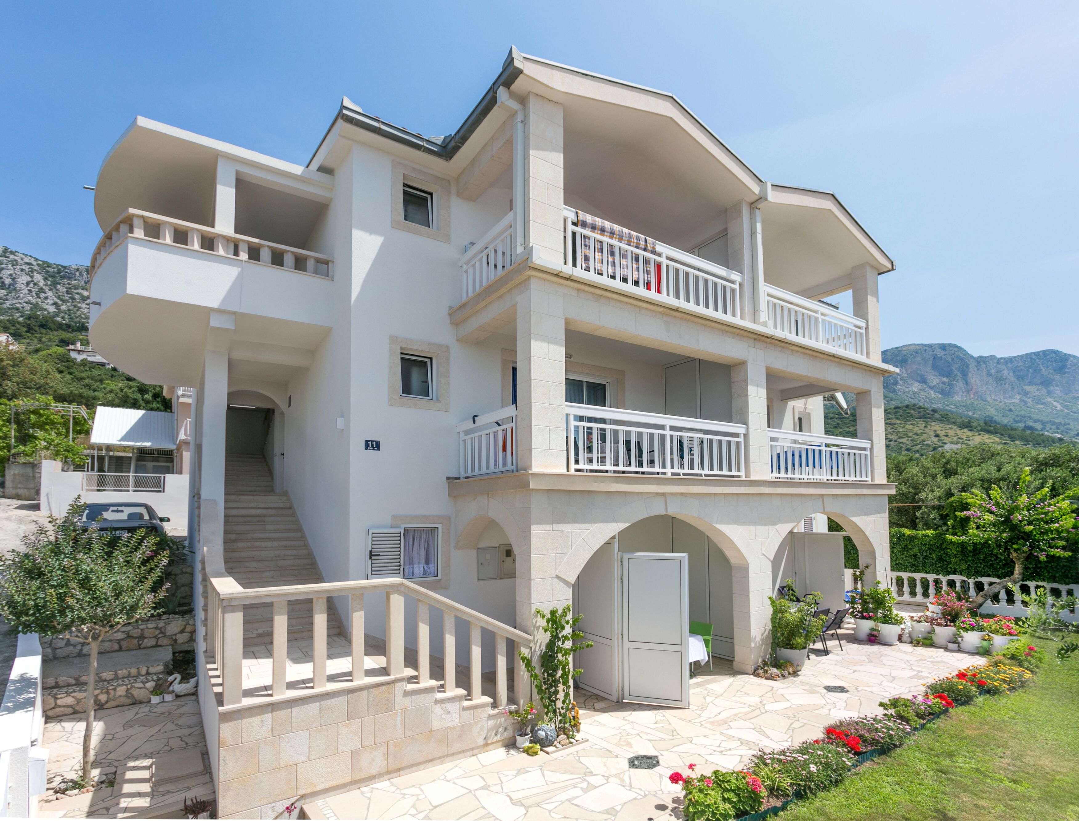 Apartmanok Parkolóhellyel Podaca, Makarska - 6736 Podaca