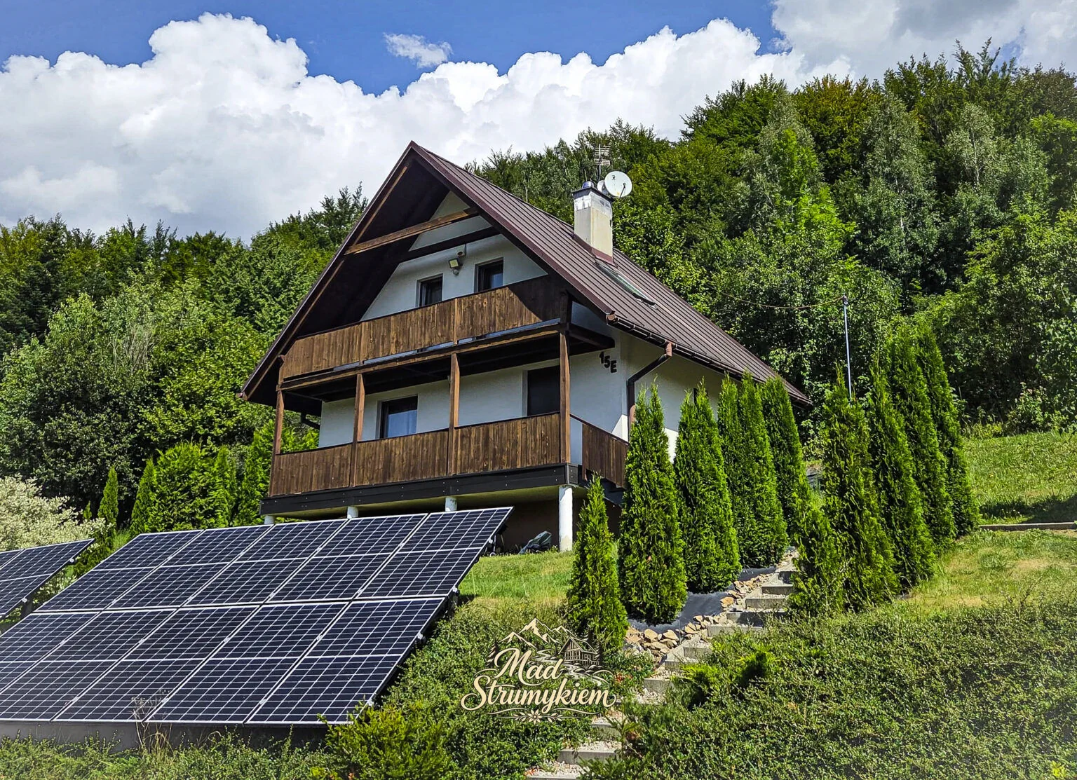 Domki nad Strumykiem Pieniny Krościenko nad Dunajcem