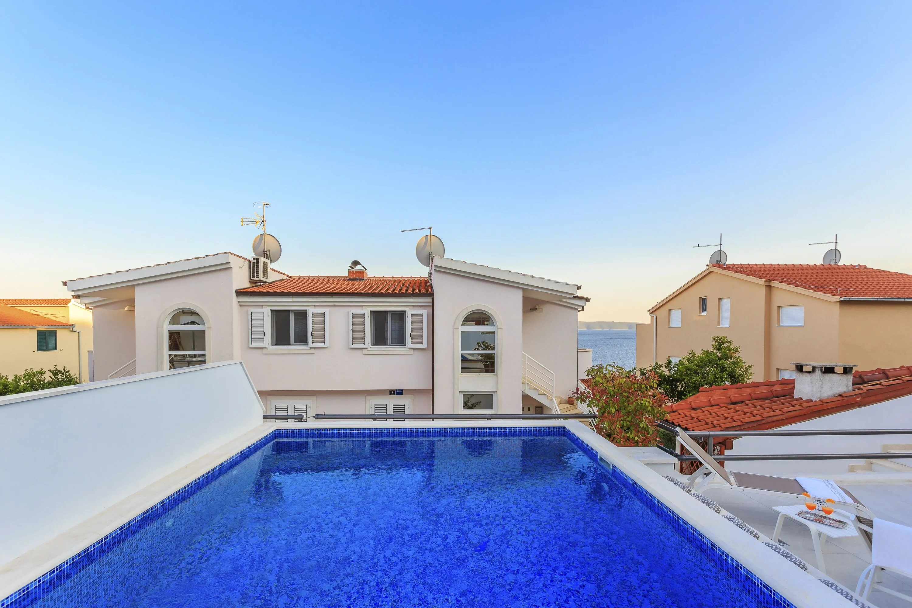 Seaside Apartments With A Swimming Pool Rastići, Čiovo - 1084 Rastići