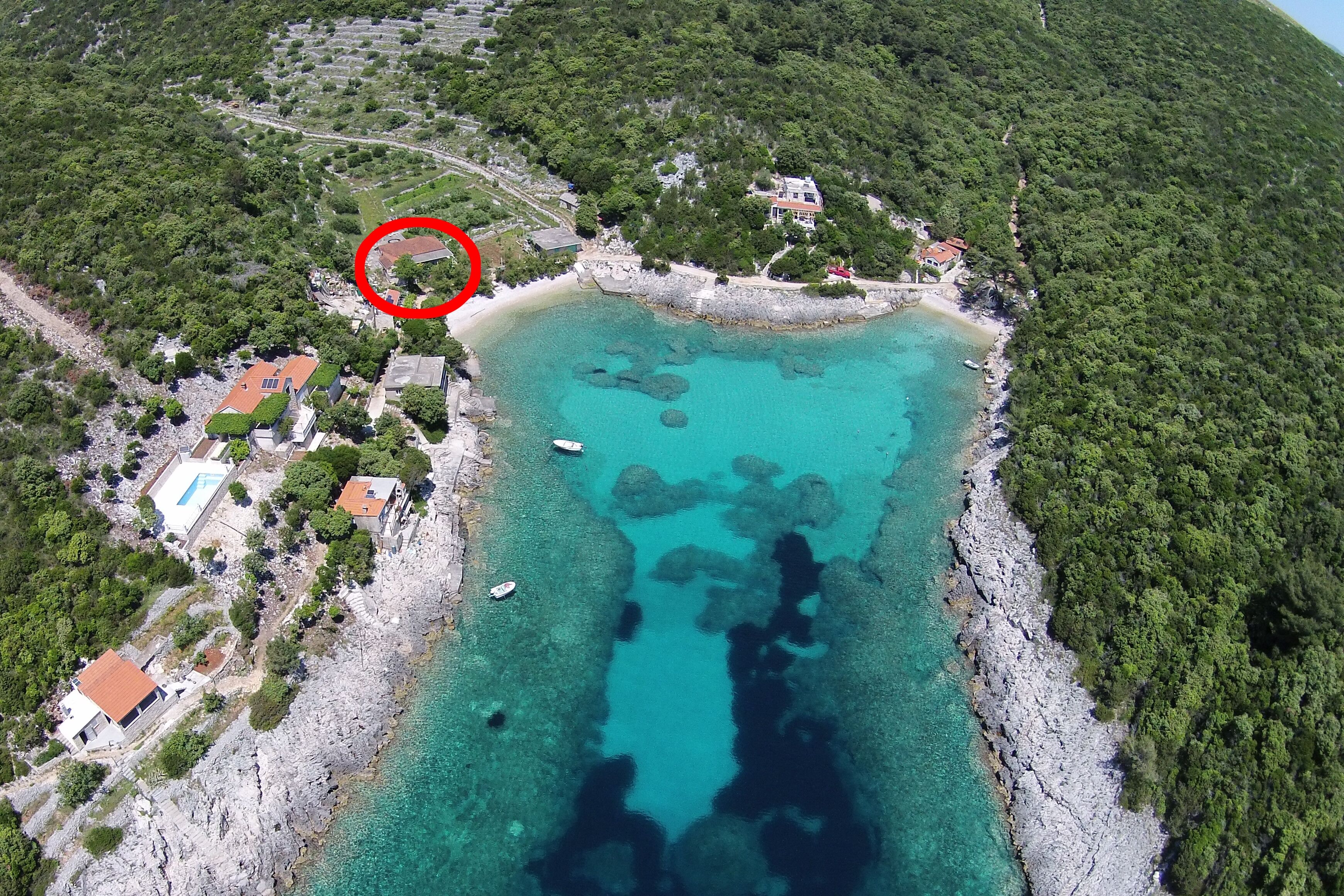 Ház Gyermekes Családok Részére A Tenger Mellett Öböl Rasohatica, Korcula - 4386 Rasohatica