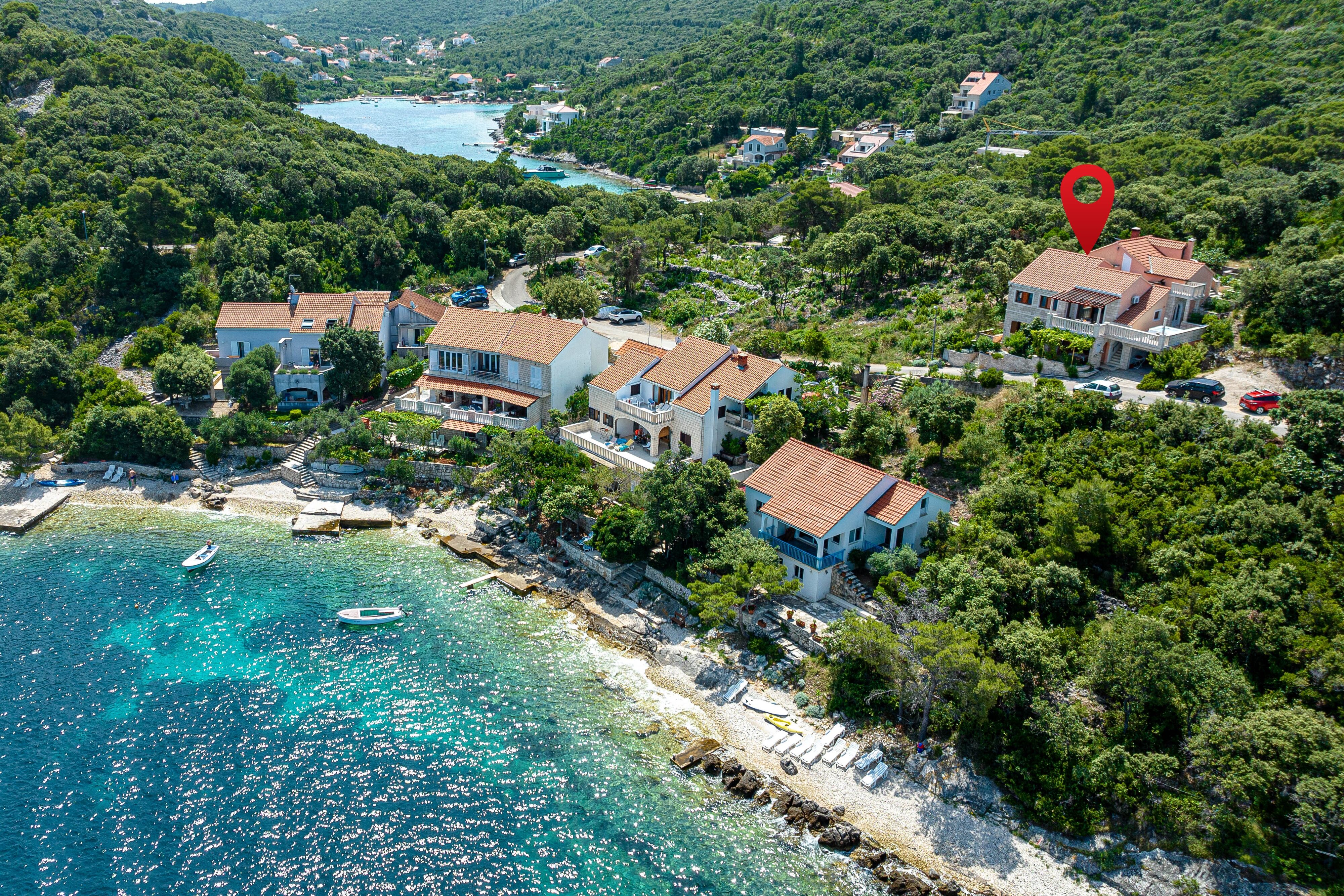 Apartmanok A Tenger Mellett Tri Zala, Korcula - 4432 Tri Žala