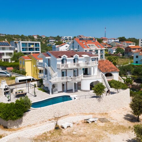 Apartmanok Családok Részére Medencével Zecevo Rtic, Rogoznica - 8366 Zečevo Rtić  3