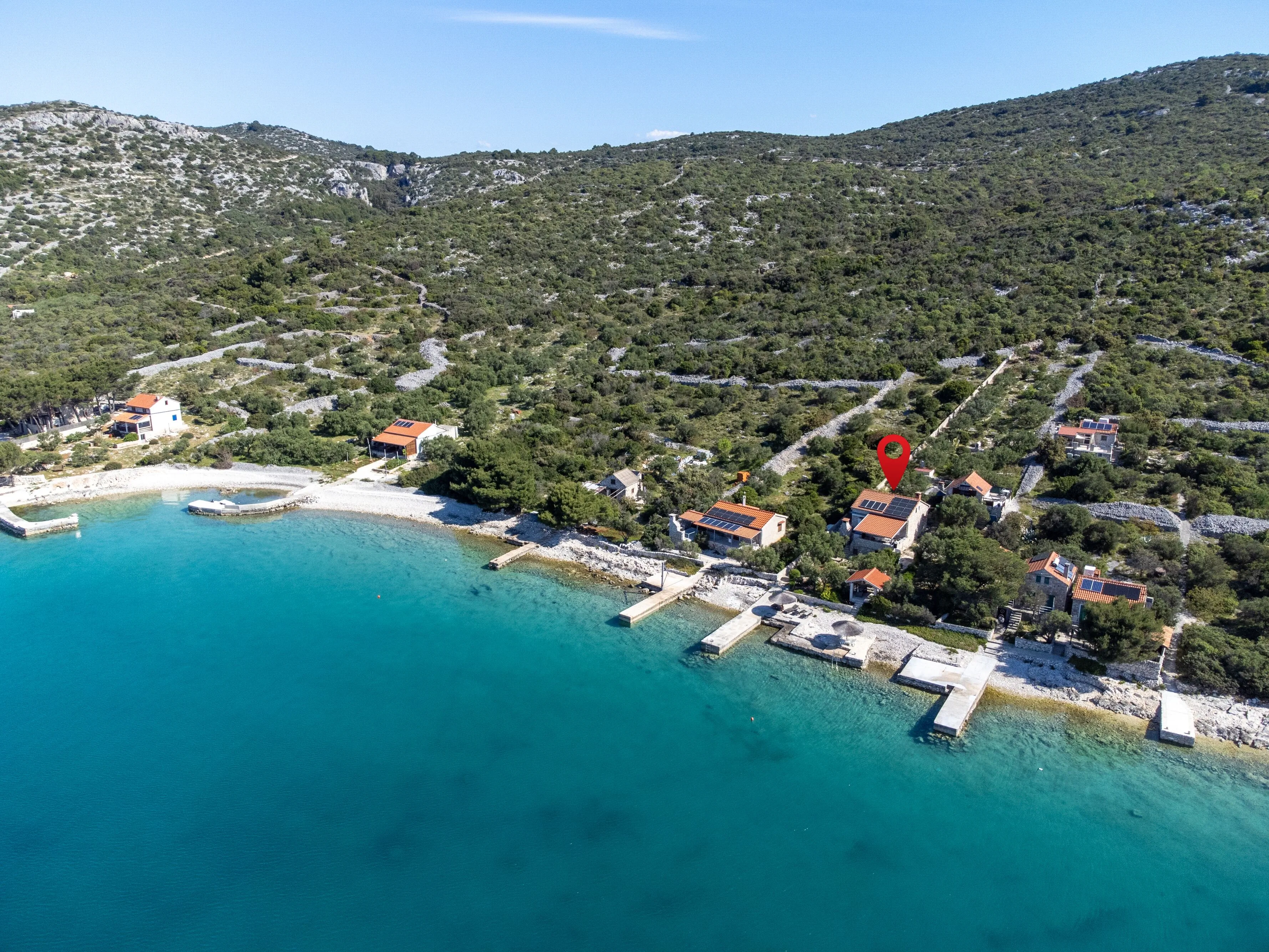 Secluded Fisherman's Cottage Cove Vitane, Pašman - 8483 Vitane