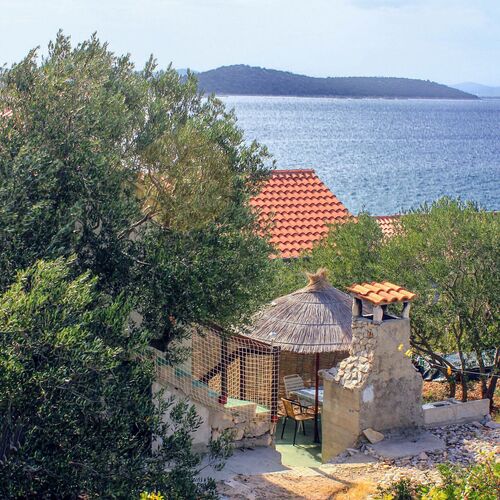 Halászkunyhó Nyaraláshoz A Tenger Mellett Öböl Vitane, Pasman - 8484 Vitane