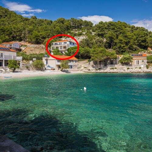 Robinzoni Apartmanok A Tenger Mellett Öböl Torac, Hvar - 8653 Torac