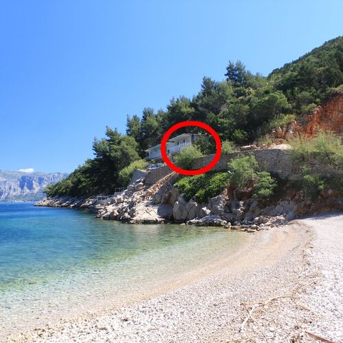 Apartmanok A Tenger Mellett Öböl Mala Pogorila Hvar - 8953