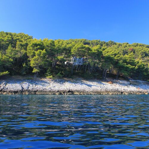 Halászkunyhó Nyaraláshoz A Tenger Mellett Öböl Spiliska, Korcula - 9142 Spiliška