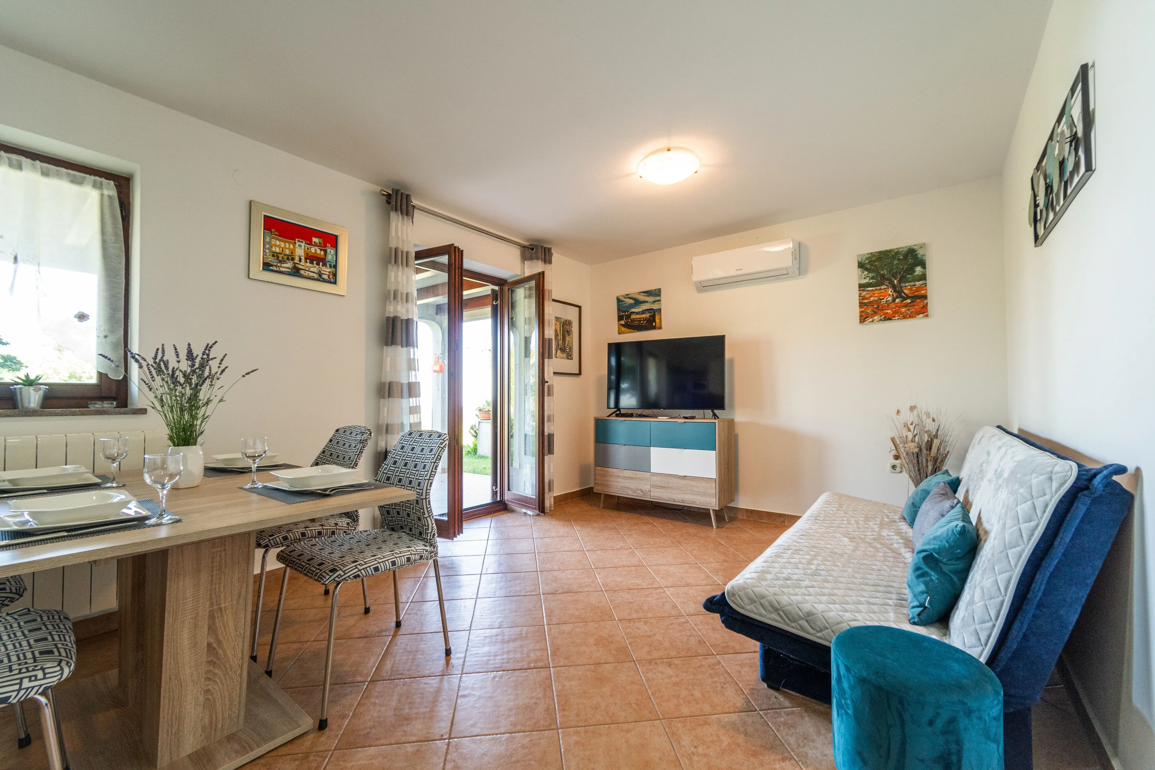Apartments For Families With Children Presika, Labin - 11656 Presika