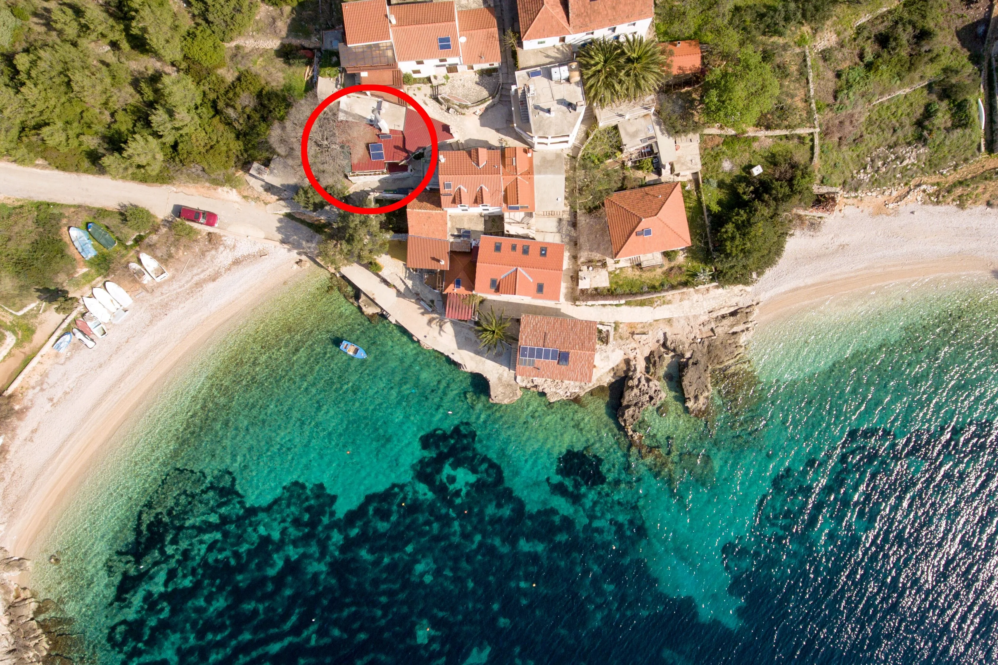 Halászkunyhó Nyaraláshoz A Tenger Mellett Öböl Tvrdni Dolac, Hvar - 13018 Tvrdni Dolac