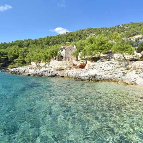 Halászkunyhó Nyaraláshoz A Tenger Mellett Öböl Golubinka, Hvar - 14344 Golubinka  4