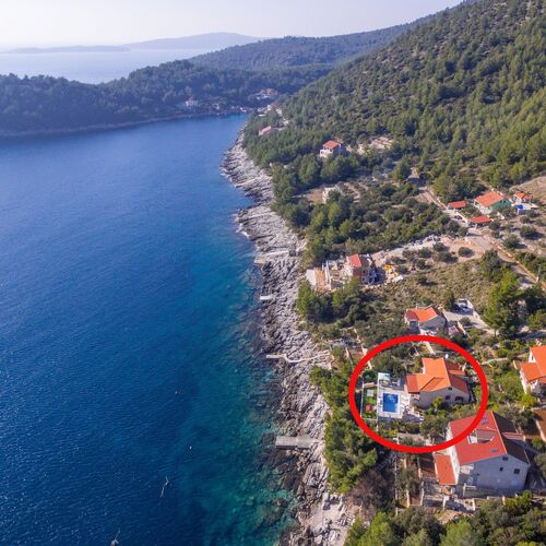 Ház Családok Részére Medencével A Tenger Mellett Karbuni, Korcula - 14776 Karbuni