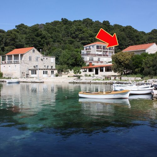 Apartmanok A Tenger Mellett Pomena, Mljet - 10426 Pomena