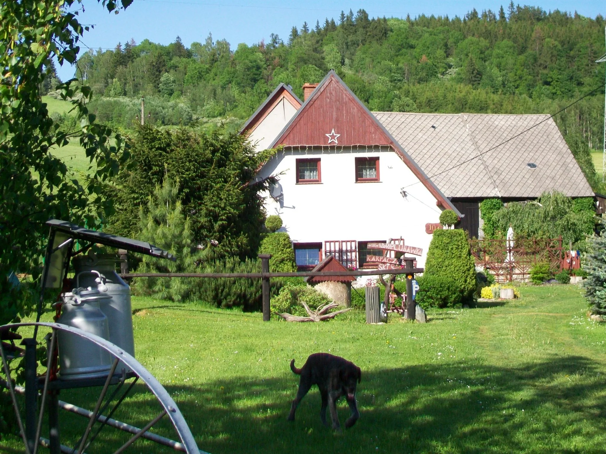 Agroturystyka Dora, ścina szczytowa
