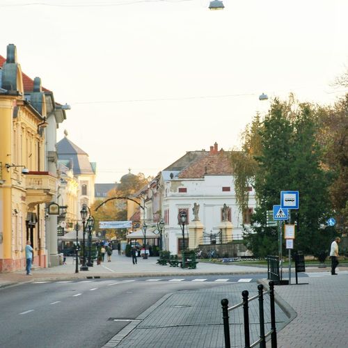 sétálóutca 20 méterre