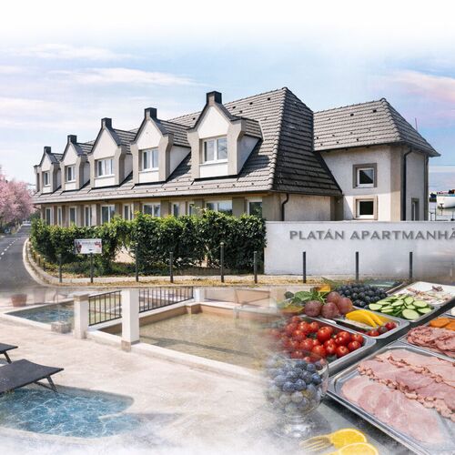 Platán Apartmanház Balatongyörök