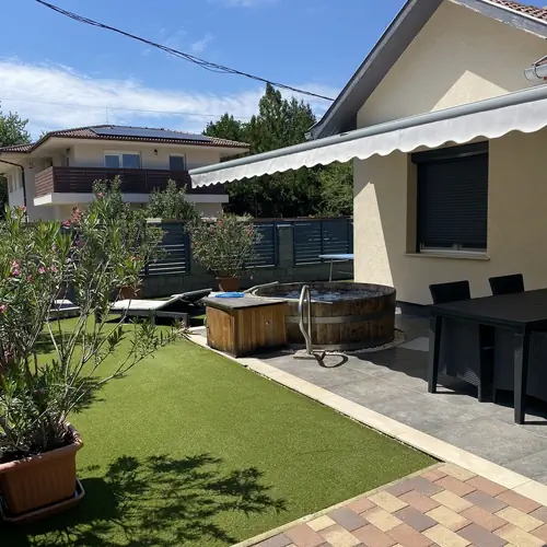 2-es apartman  priv&aacute;t termalvizes d&eacute;zsa,jakuzzi