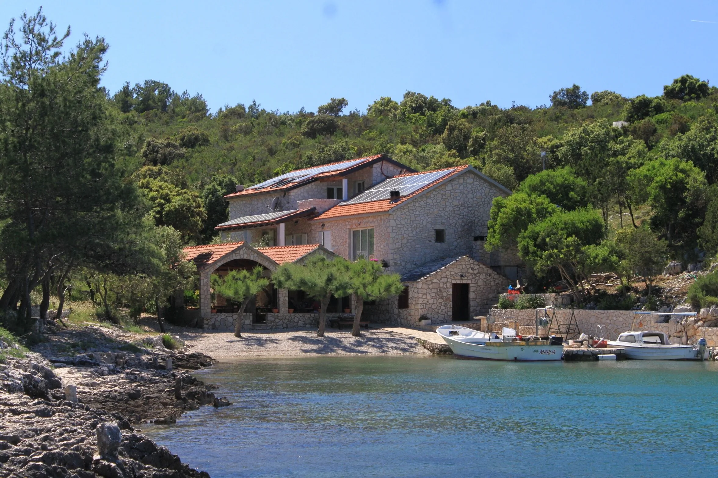 Seaside Secluded Apartments Cove Karkavac - Šćedro, Hvar - 8801 Karkavac - Šćedro