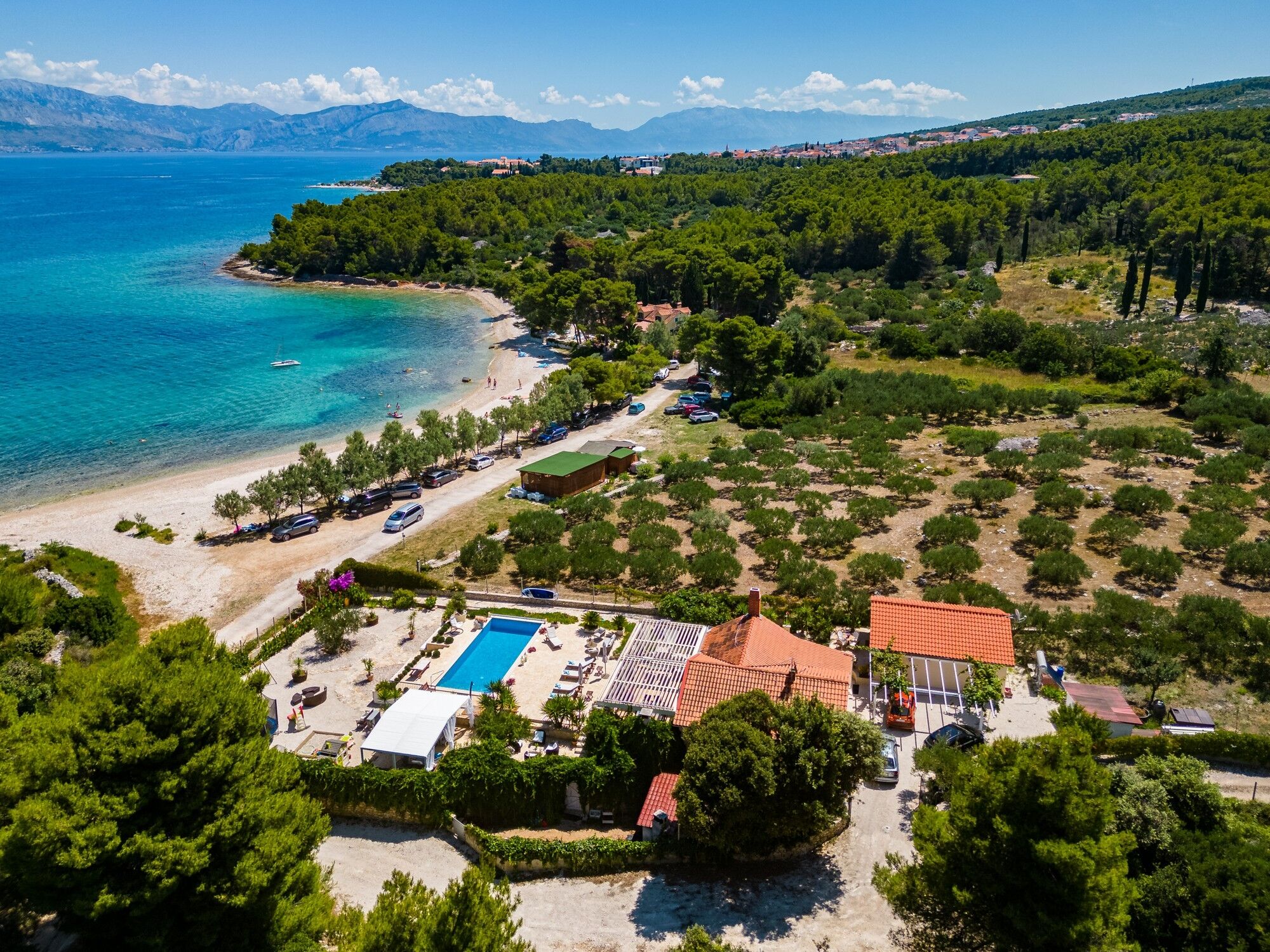 Luxusvilla A Tenger Mellett Medencével Mirca, Brac - 16183 Mirca