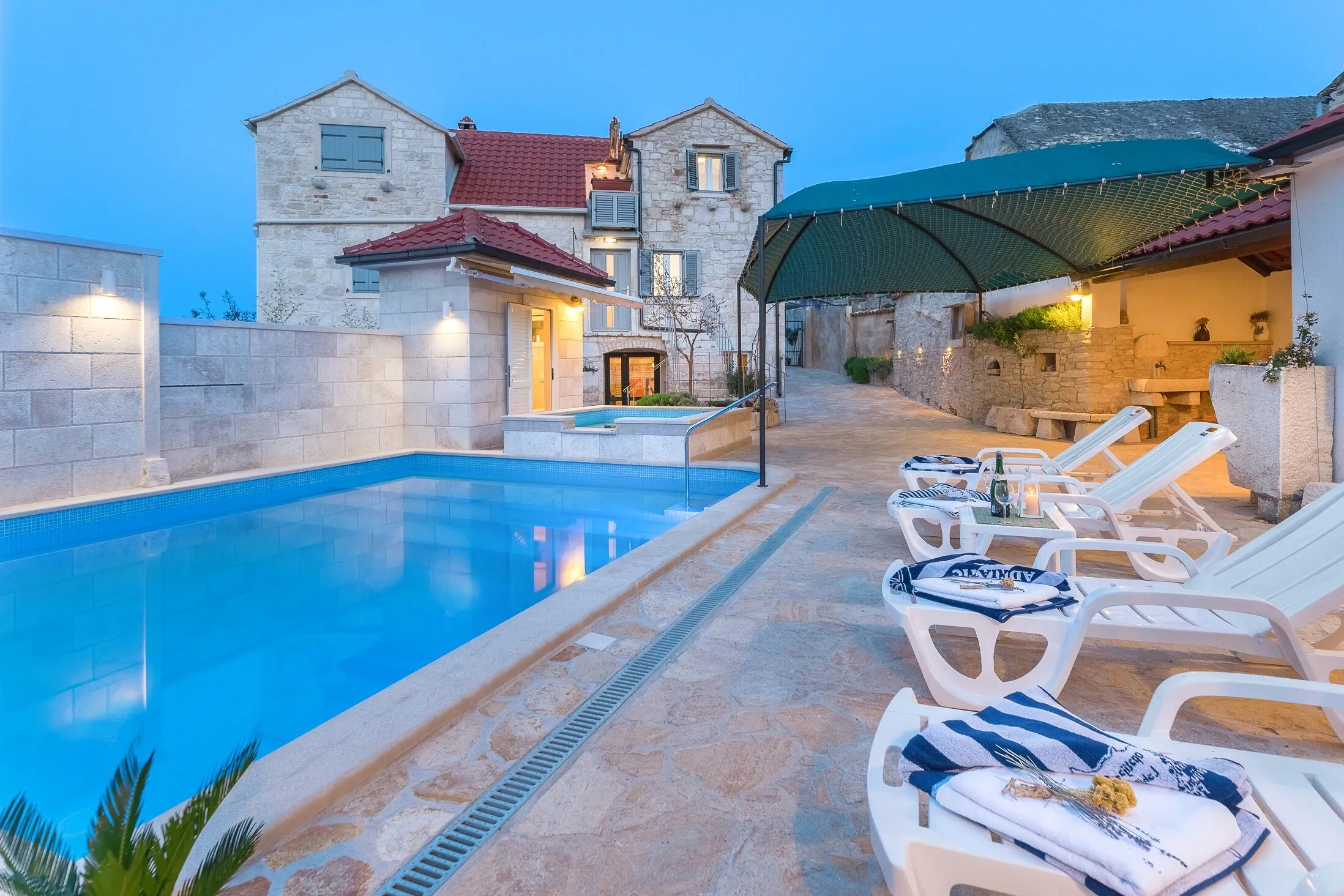 Family Friendly House With A Swimming Pool Škrip, Brač - 17345 Škrip