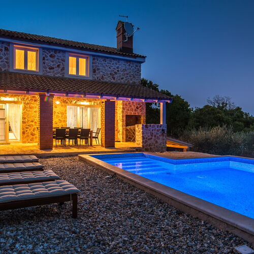 Luxusvilla Medencével Risika, Krk - 17410 Risika