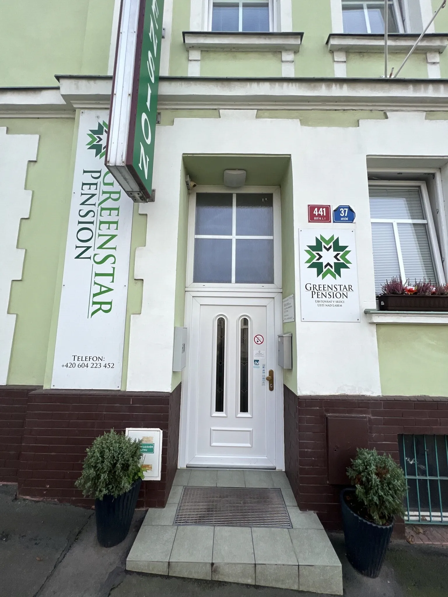 Pension GreenStar Ústí nad Labem