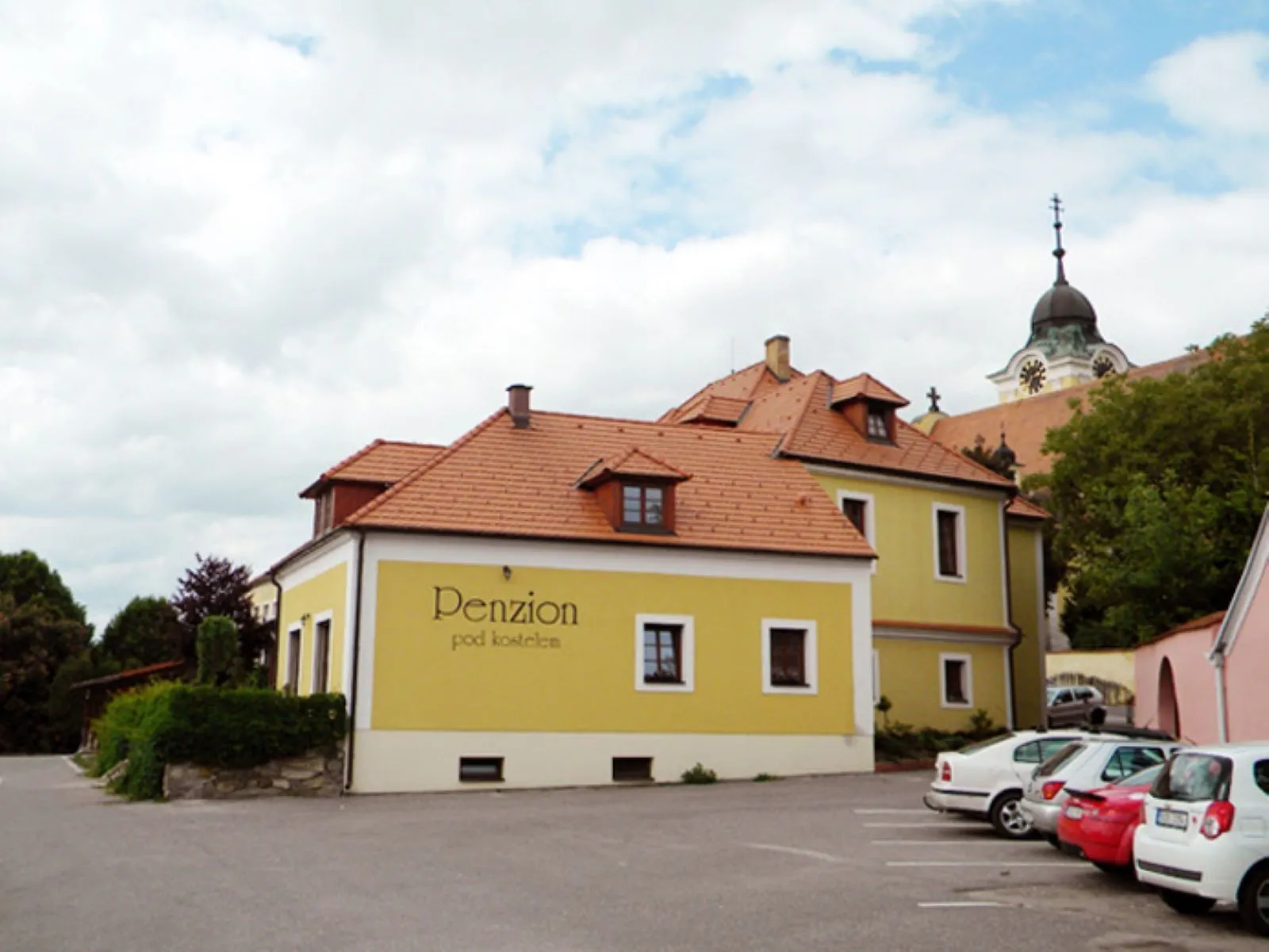 Pod kostelem Týn nad Vltavou