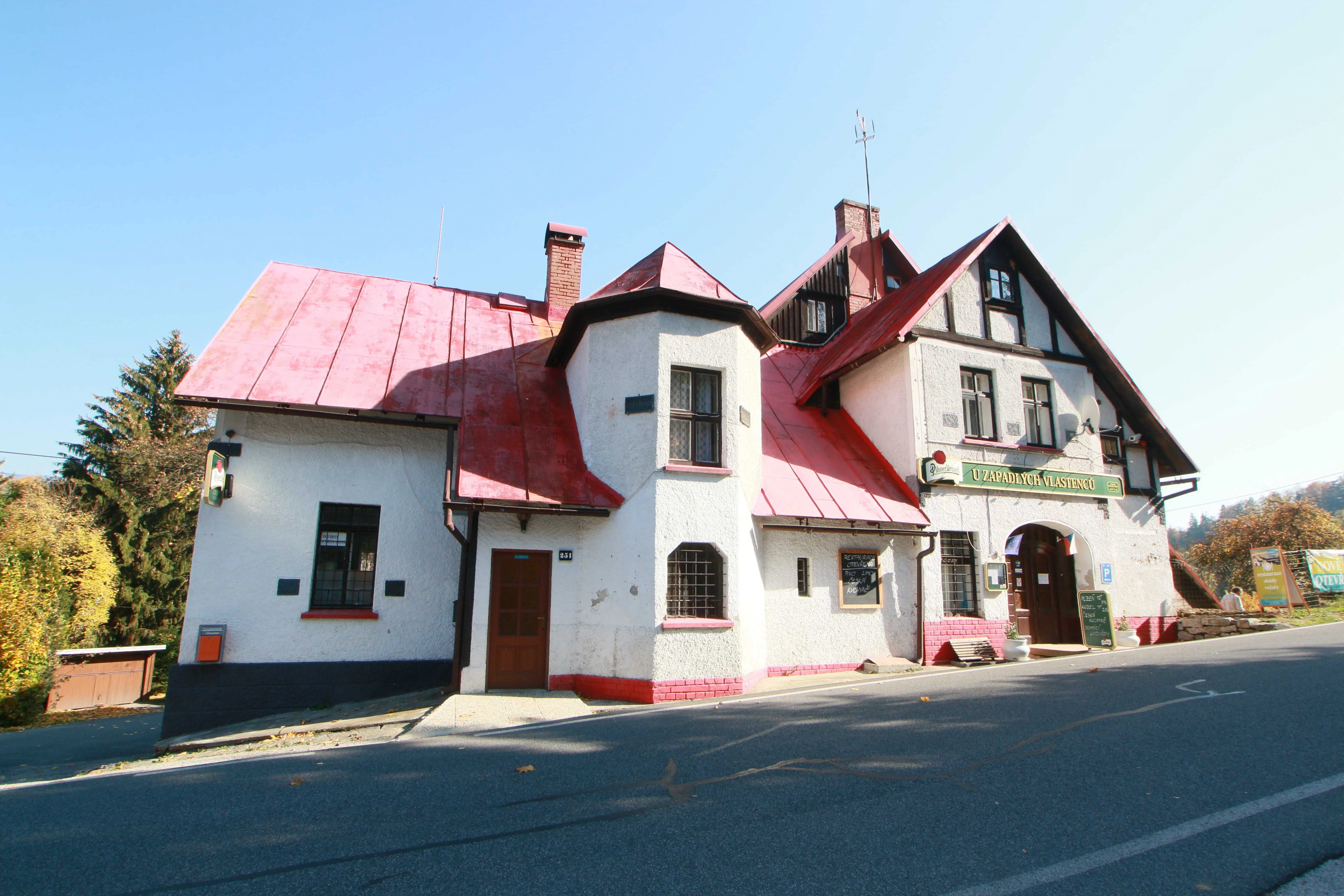 Penzion Paseky U zapadlých vlastenců Paseky nad Jizerou
