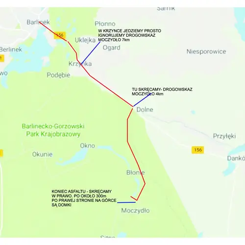 Mapka dojazdu Ważne!