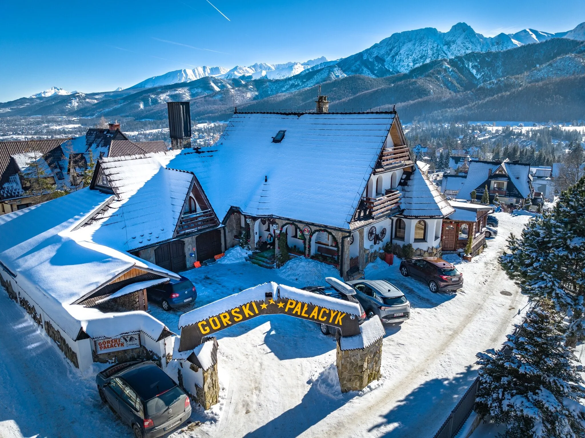 Górski Pałacyk kompleks obiektów Kościelisko