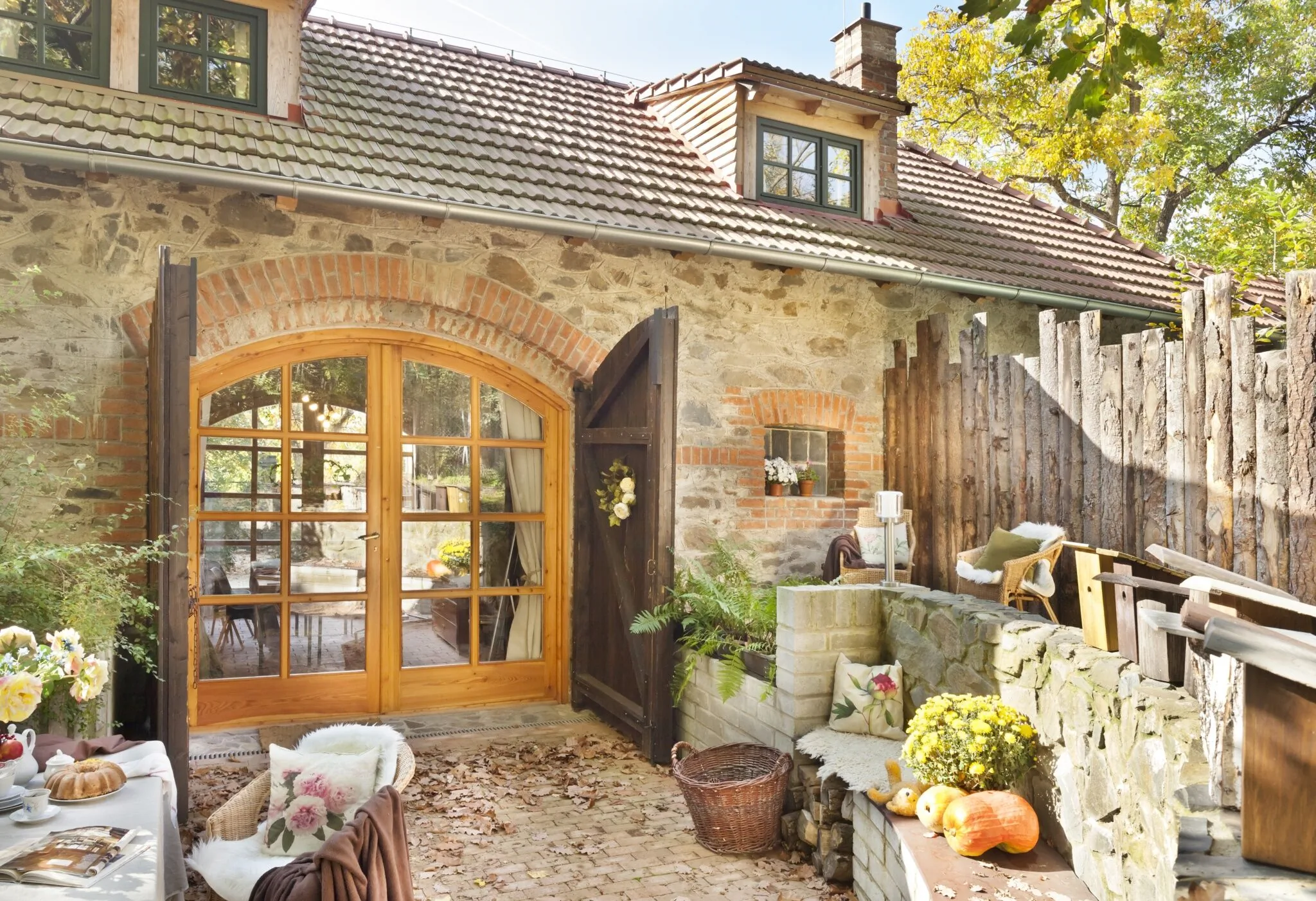 Posezen&iacute; na terase