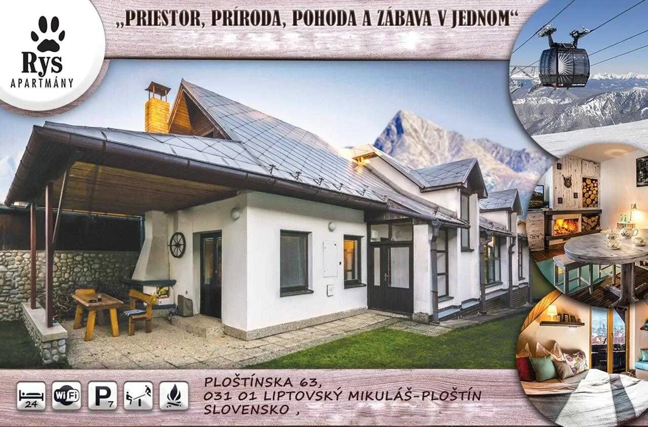 RYS Apartmány Liptov Liptovský Mikuláš