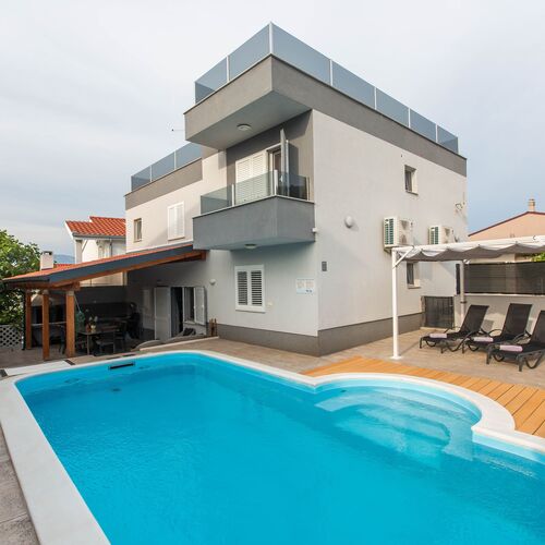 Seaside Family Friendly House With A Swimming Pool Slatine, Čiovo - 17847 Slatine