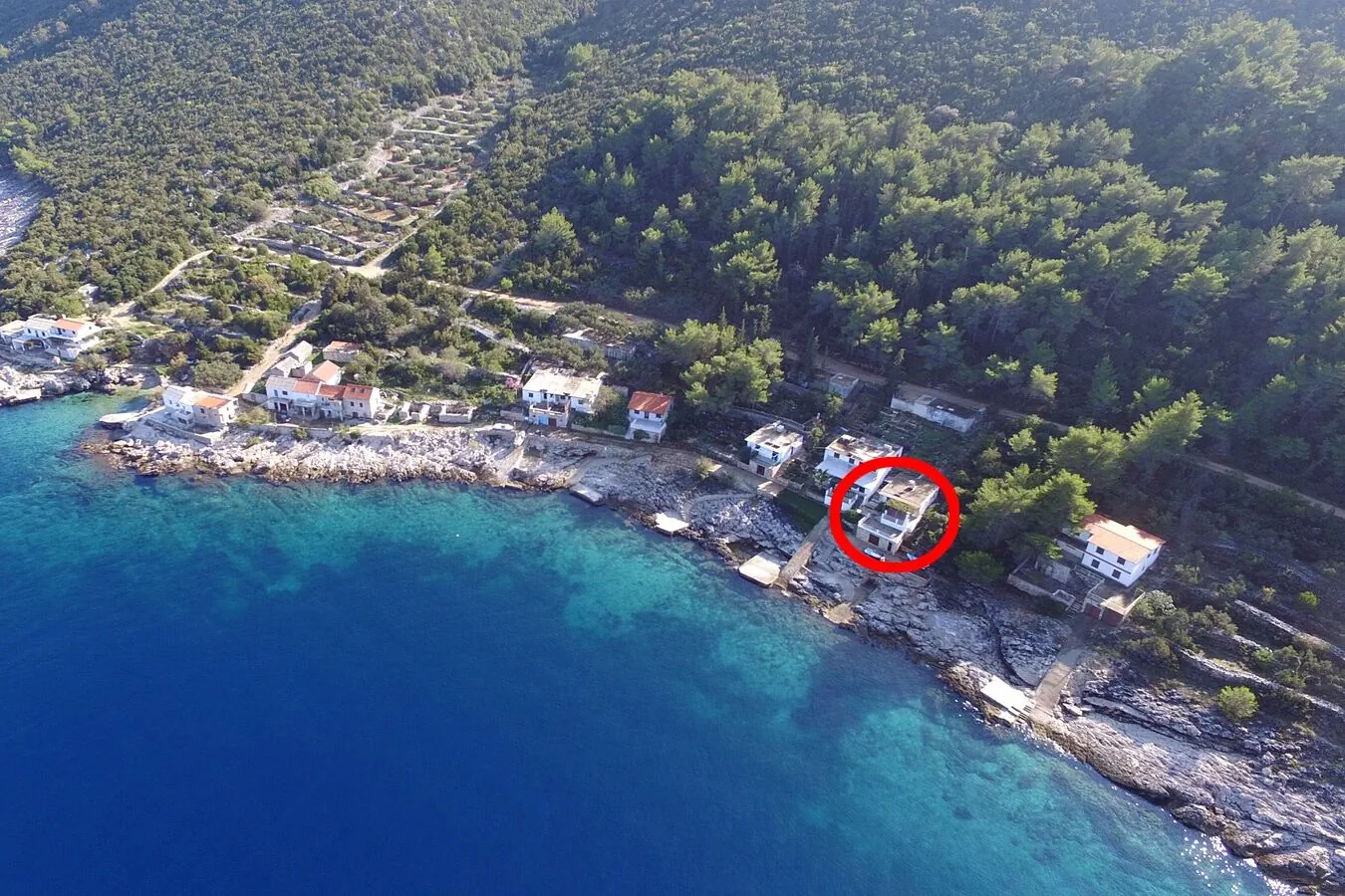 Halászkunyhó Nyaraláshoz A Tenger Mellett Öböl Virak, Hvar - 17875 Virak