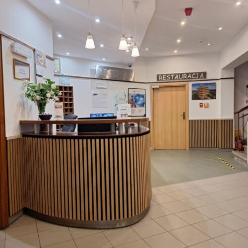 Hotel *** NAT Krynica Zdrój - recepcja
