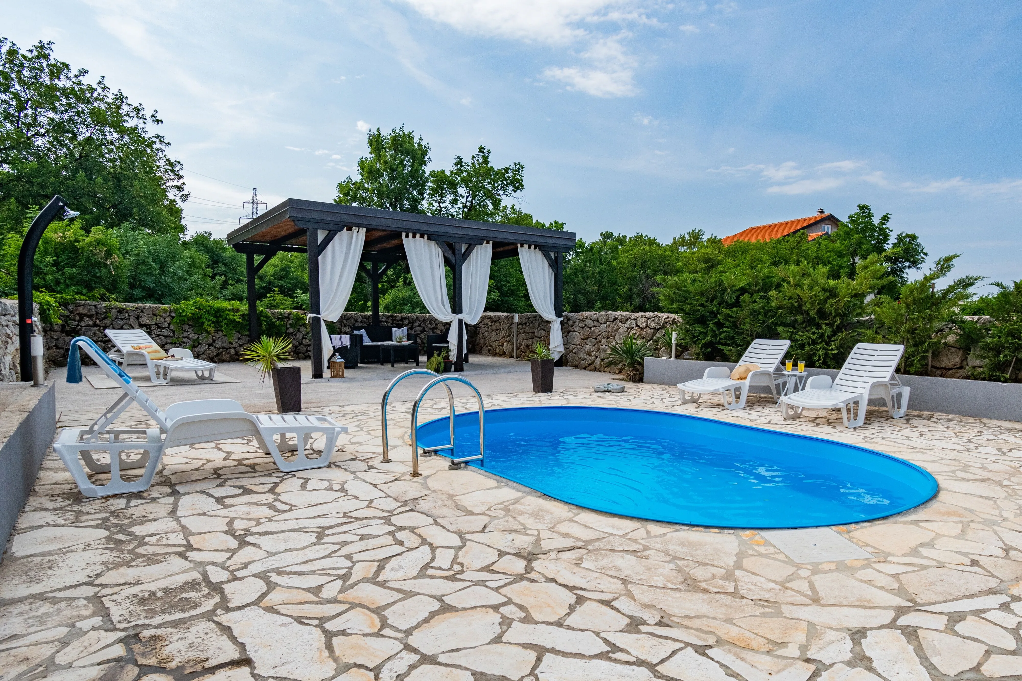 Family-friendly Apartments With Swimming Pool Krasica, Rijeka - 18059 Krasica