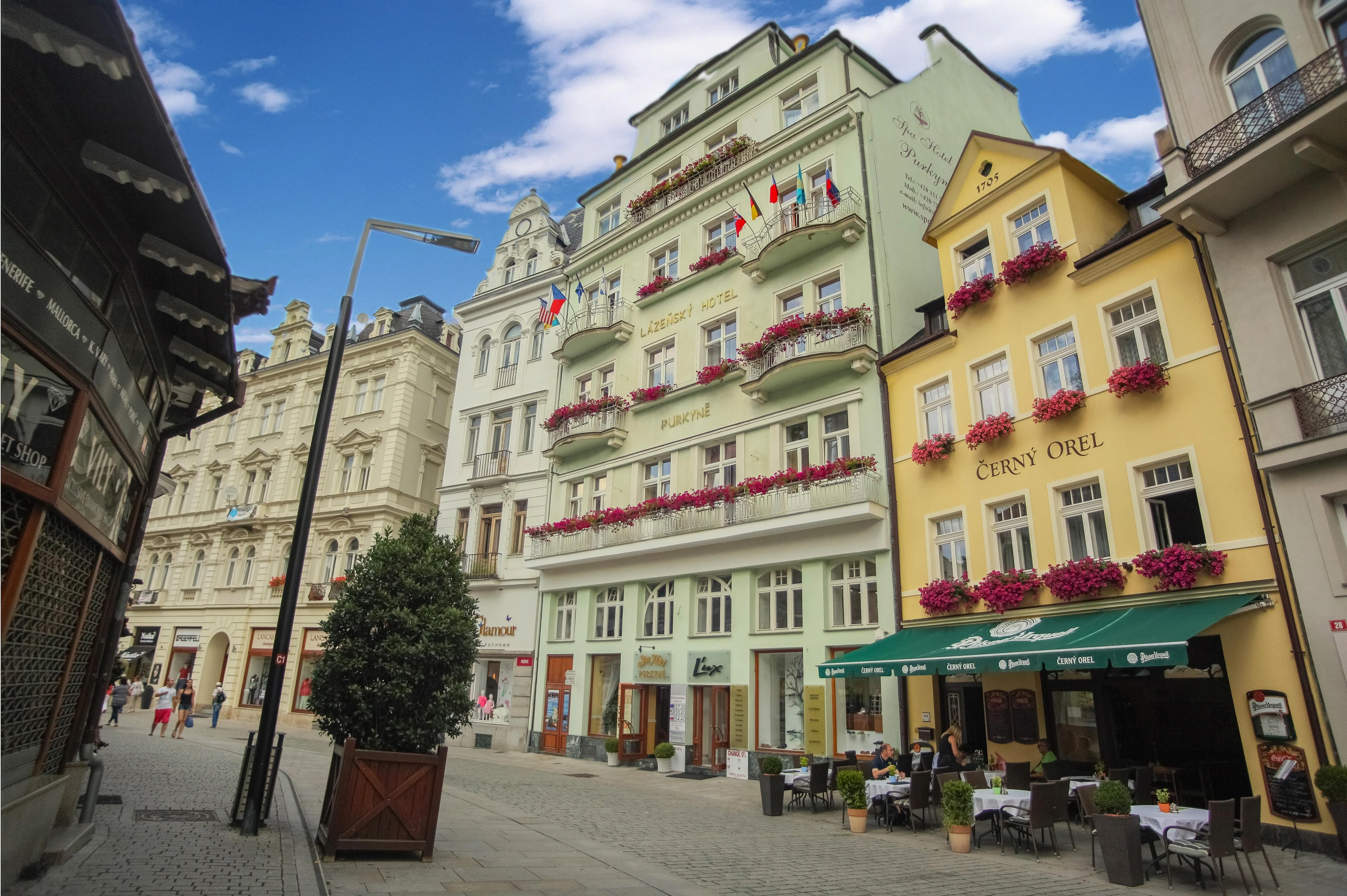 Lázeňský hotel PURKYNĚ Karlovy Vary