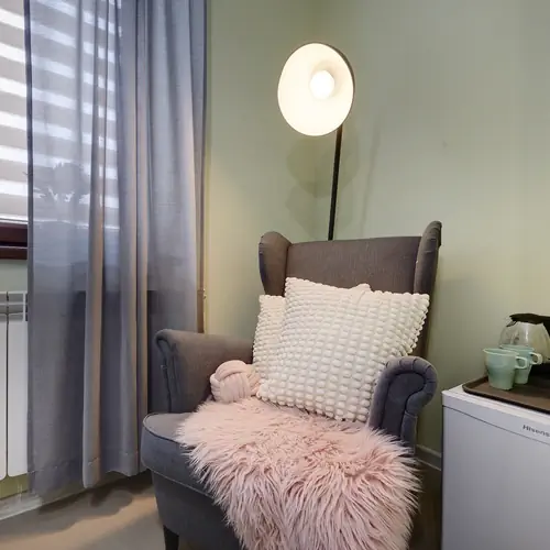 Pok&oacute;j dwuosobowy ROMANTIC z łazienką