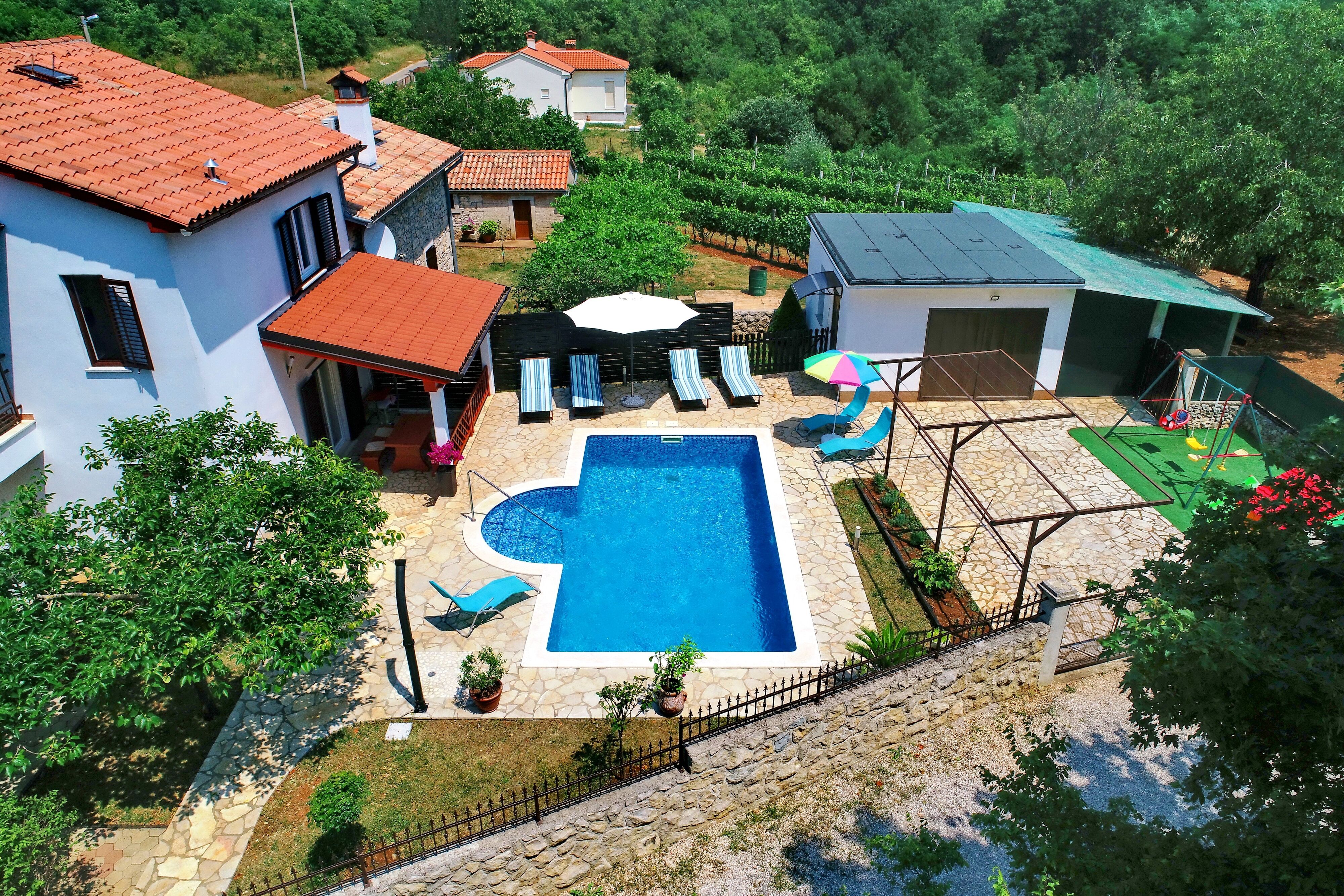 Family Friendly House With A Swimming Pool Marići, Labin - 17820 Marići