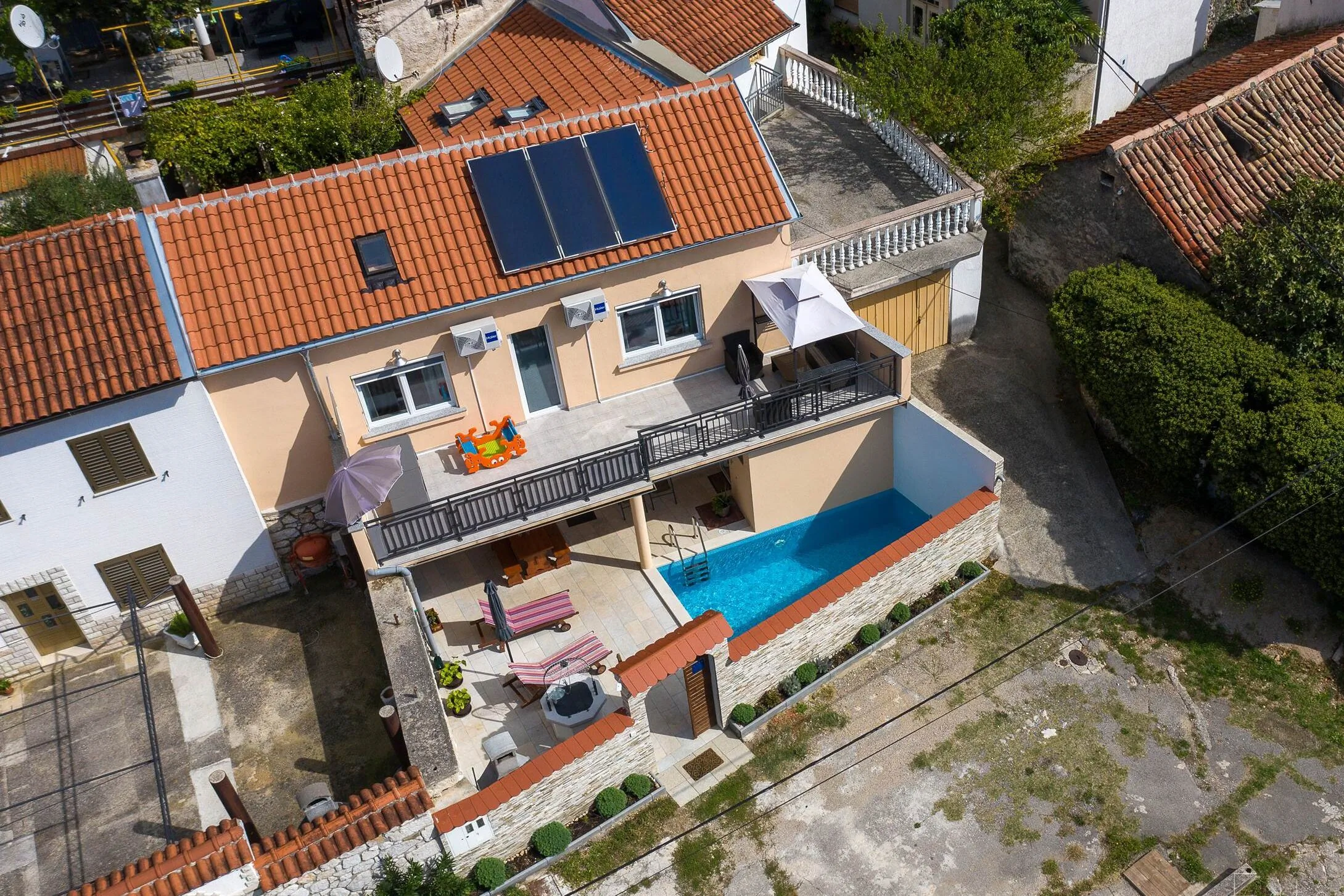 Ház Családok Részére Medencével Tribalj, Crikvenica - 17992 Tribalj