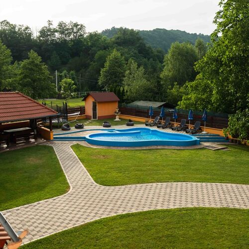 Cabana Sargetia - Curte