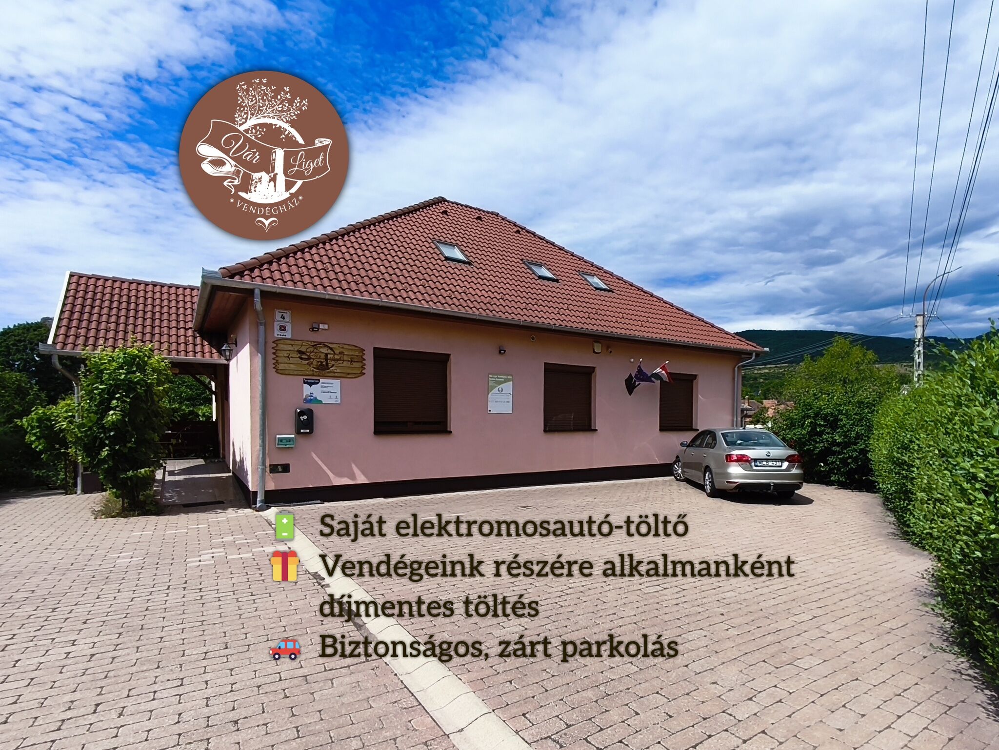 Vár-Liget Vendégház Kisnána